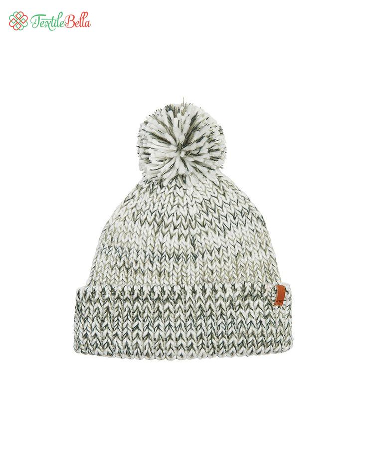 Flurry Pom Pom Beanie Merlot 1