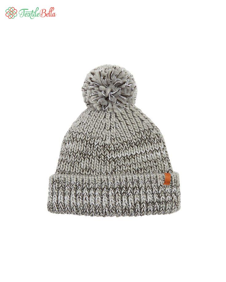 Flurry Pom Pom Beanie Merlot 2