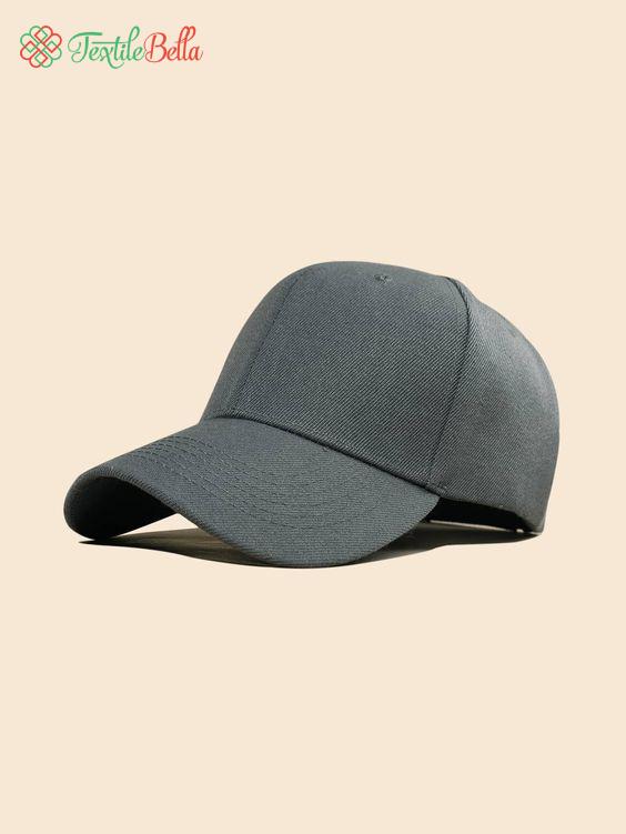Men Solid Baseball Cap 3