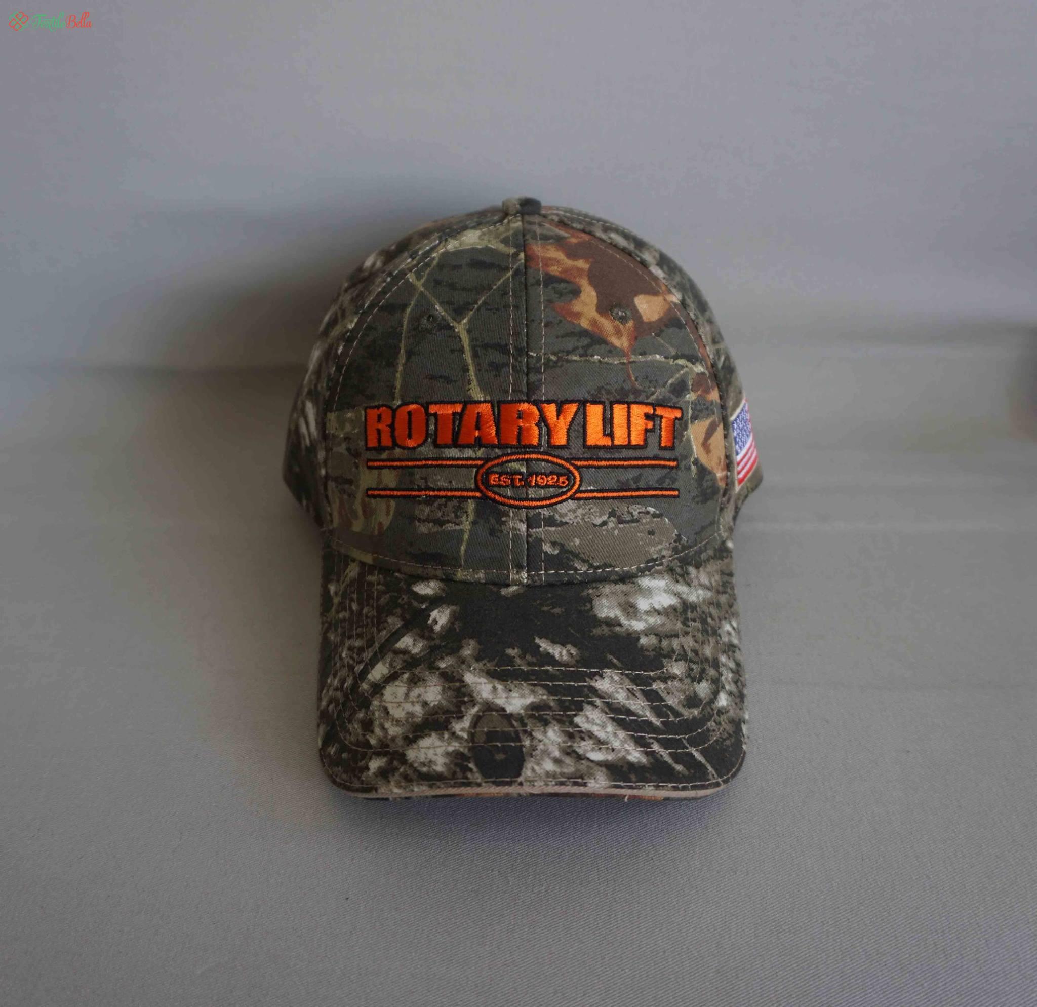 Military Partten Cap Rotary Lift