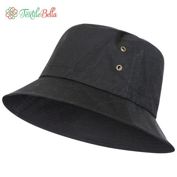 Waxy Bucket Hat For Unisex