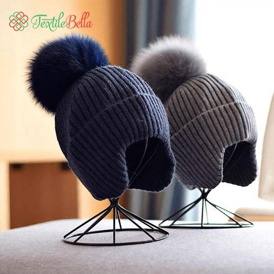 bobble beanie with ear protection 3